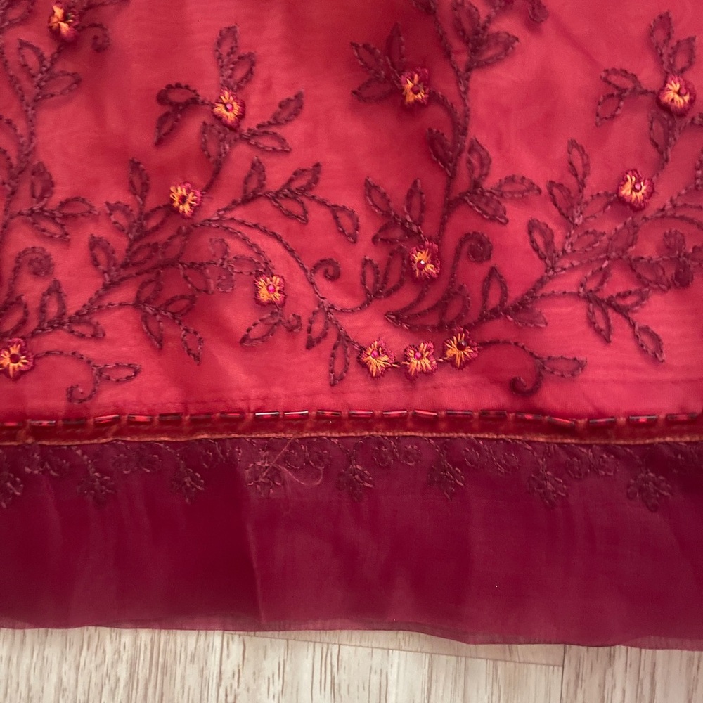 Laundry By Shelli Segal Red Floral Mini Dress - Picture 3 of 5